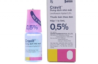Thuốc Cravit eye 0.5% 5ml